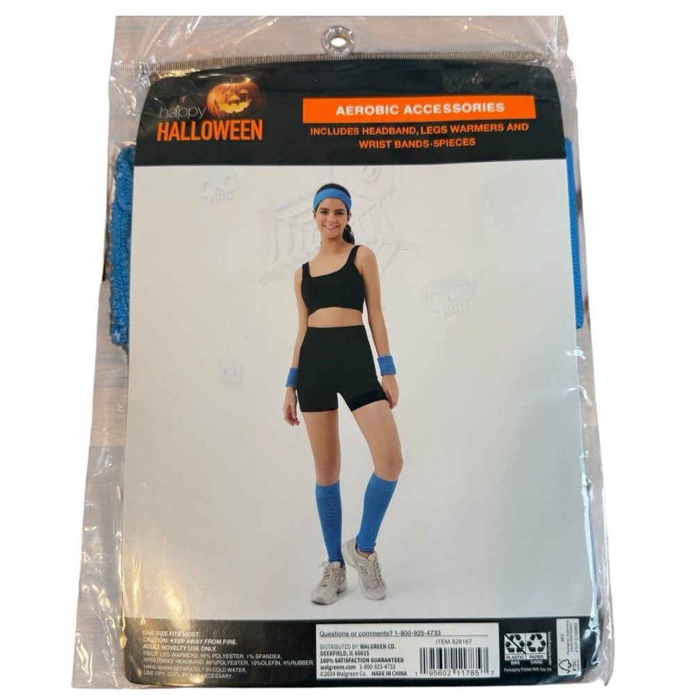 Blue Halloween Aerobic Accessories Cosplay Costume Accessories Brand New